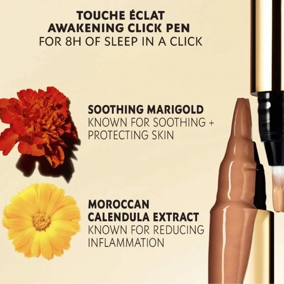 Yves Saint Laurent Touche Éclat Concealer in Shade 2 Ivory NEW IN BOX - Picture 4 of 5